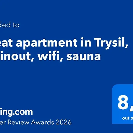 Great In Trysil, Inout, Wifi, Sauna *